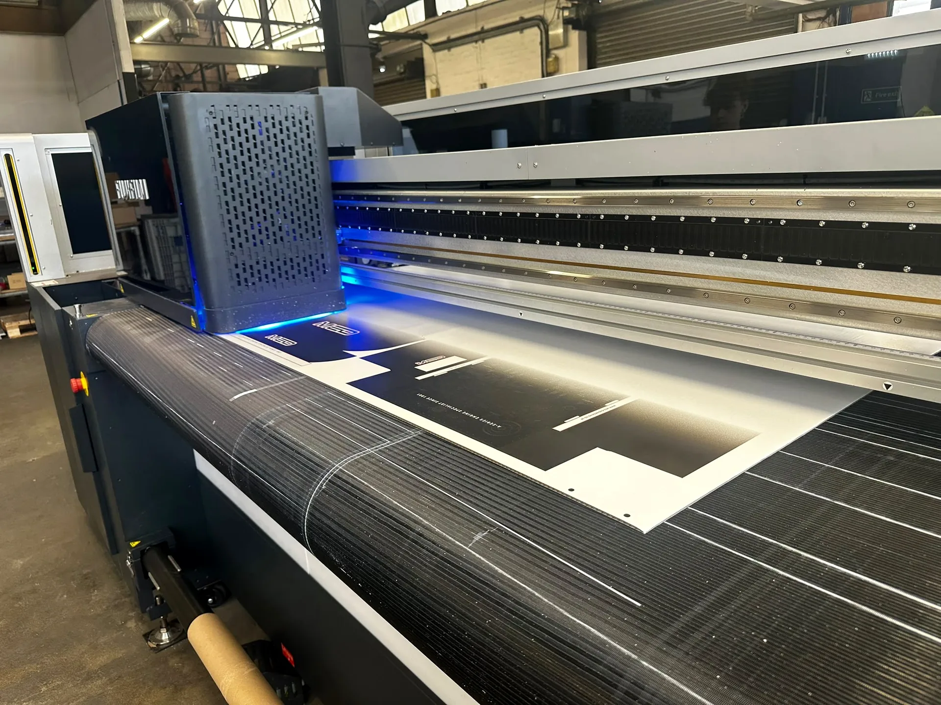 The Formatfifty9 Fujifilm Acuity UV flatbed printer